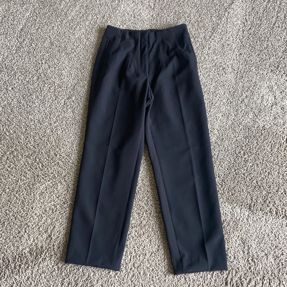 Express Black Pleated Dress Pant in Size XXS